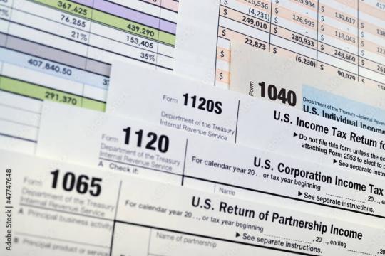 Business tax sheets in Richmond VA